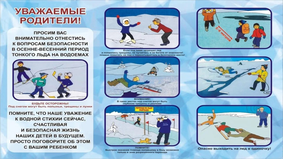 ПАМЯТКА БЕЗОПАСНОСТЬ НЕСОВЕРШЕННОЛЕТНИХ НА ВОДНЫХ ОБЪЕКТАХ В ВЕСЕННИЙ ПЕРИОД..